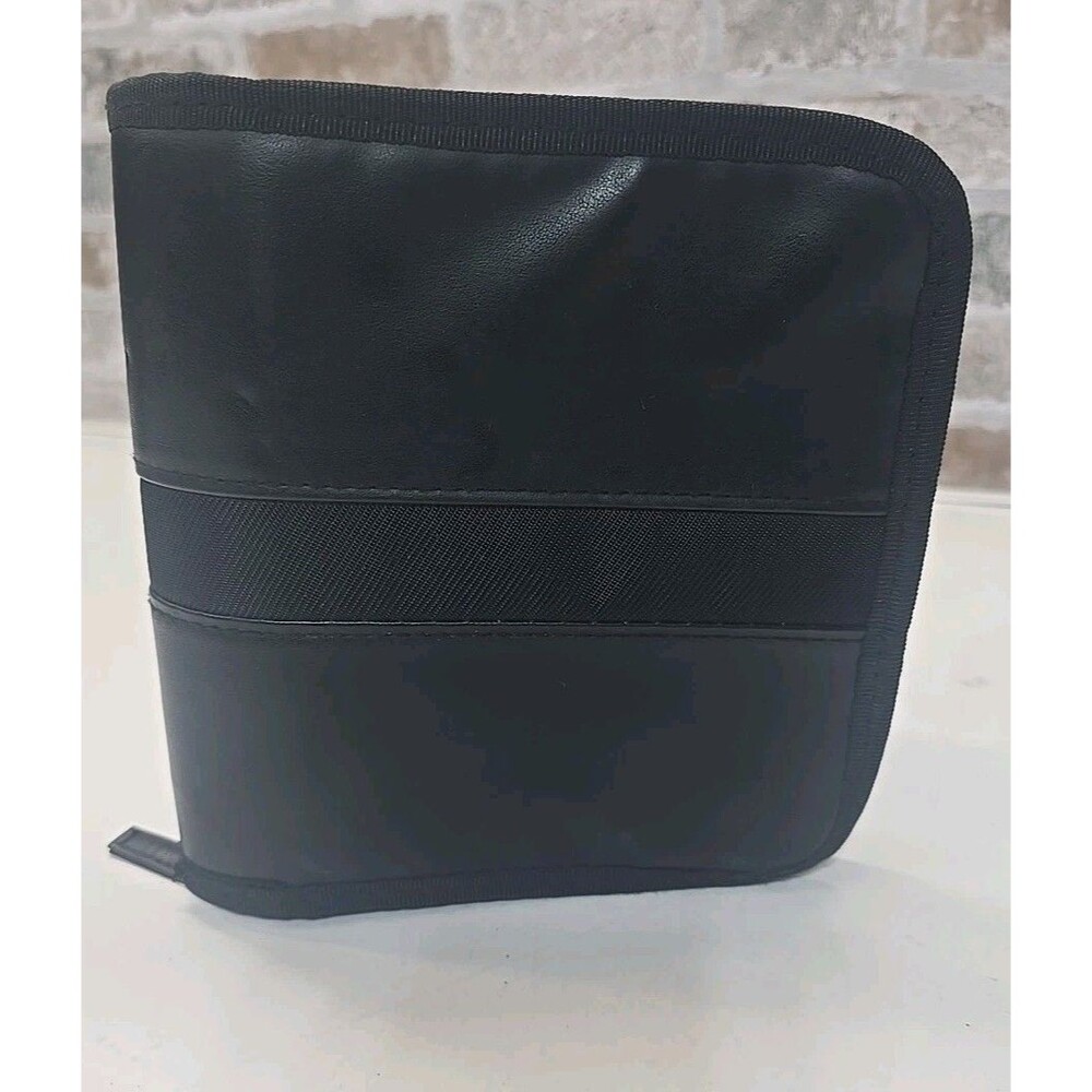 Case Logic 28 Capacity CD DVD Wallet – Black Travel Storage Binder – 14 Sleeves